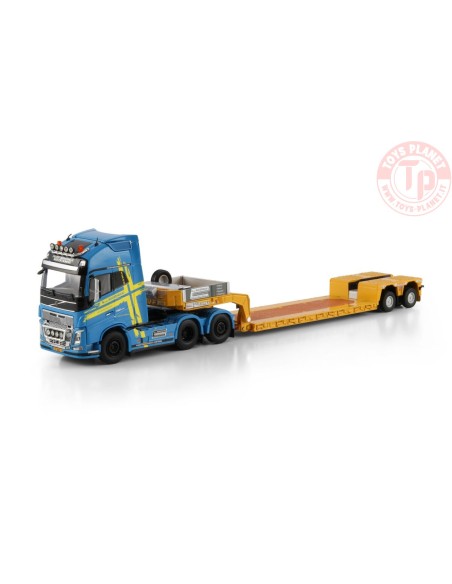 VOLVO FH4 GLOBETROTTER XL 6X2 TAG AXLE EURO PX LOW LOADER - 2 AXLE L.A. van Roozendaal WSI 01-4586 WSI MODELS