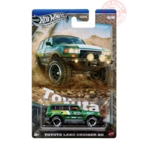 1/64 TOYOTA LAND CRUISER 80 HOT WHEELS JCB74 HOT WHEELS