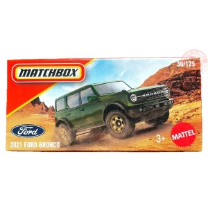 1/64 2021 Ford Bronco MATCHBOX JBV86 MATCHBOX