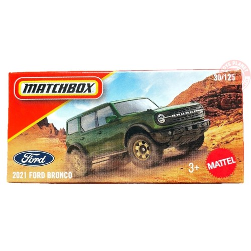 1/64 2021 Ford Bronco MATCHBOX JBV86 MATCHBOX