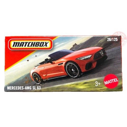 1/64 Mercedes Benz SL 63 AMG HOT WHEELS JBV52 MATCHBOX