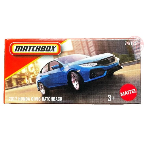 1/64 2017 Honda Civic Hatchback MATCHBOX JBV34 MATCHBOX