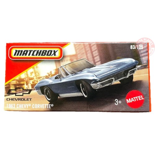 1/64 1963 Chevy Corvette MATCHBOX JBV29 MATCHBOX
