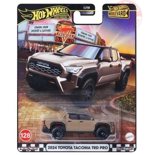 1/64 2024 Toyota Tacoma TRD Pro HOT WHEELS JBL08 HOT WHEELS