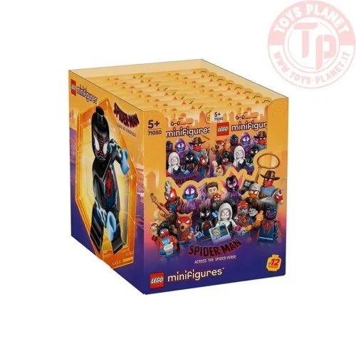 BOX COMPLETO 36 PEZZI Lego Minifigure Spider-Man: Across the Spider-Verse LEGO MINIFIGURE 71050 BOX LEGO