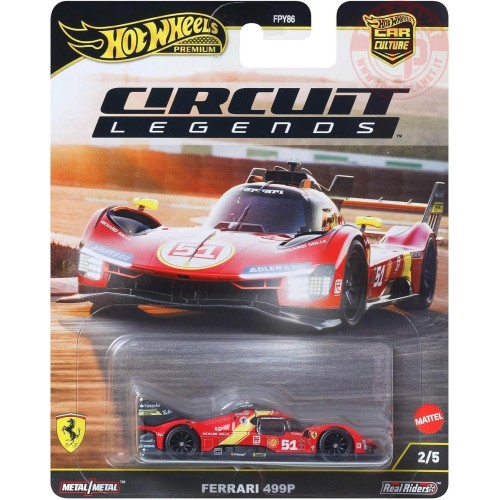 1/64 Ferrari 499P Rosso HOT WHEELS JBK49 HOT WHEELS