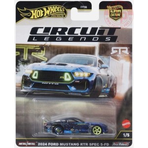 1/64 2024 Ford Mustang RTR SPEC 5-FD HOT WHEELS JBK48 HOT WHEELS