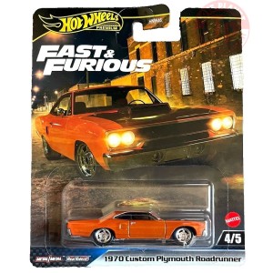 1/64 1970 Custom Plymouth Roadrunner HOT WHEELS JBL87 HOT WHEELS