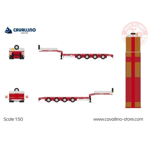 Faymonville Max 100 4-axle CAVALLINO 20-1348 CAVALLINO