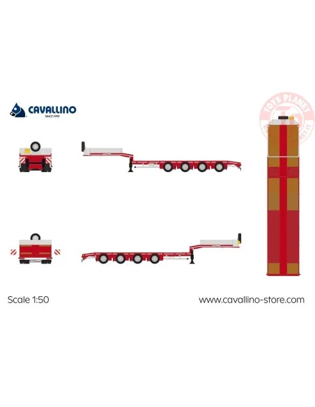 Faymonville Max 100 4-axle CAVALLINO 20-1348 CAVALLINO