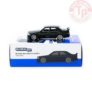 1/64 Mercedes-Benz 190 E 2.5-16 EVO 1 TARMAC T64G-057-TOYO TARMAC WORKS