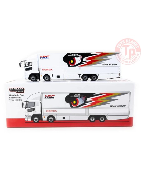 1/64 Mitsubishi Fuso Super Great "Team Mugen" TARMAC T64T-TL001-MU TARMAC WORKS
