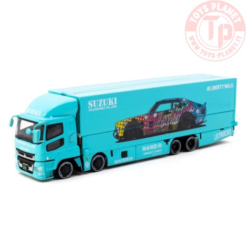 1/64 Mitsubishi Fuso super great LB-TRUCKS TARMAC T64T-TL001-LBS TARMAC WORKS