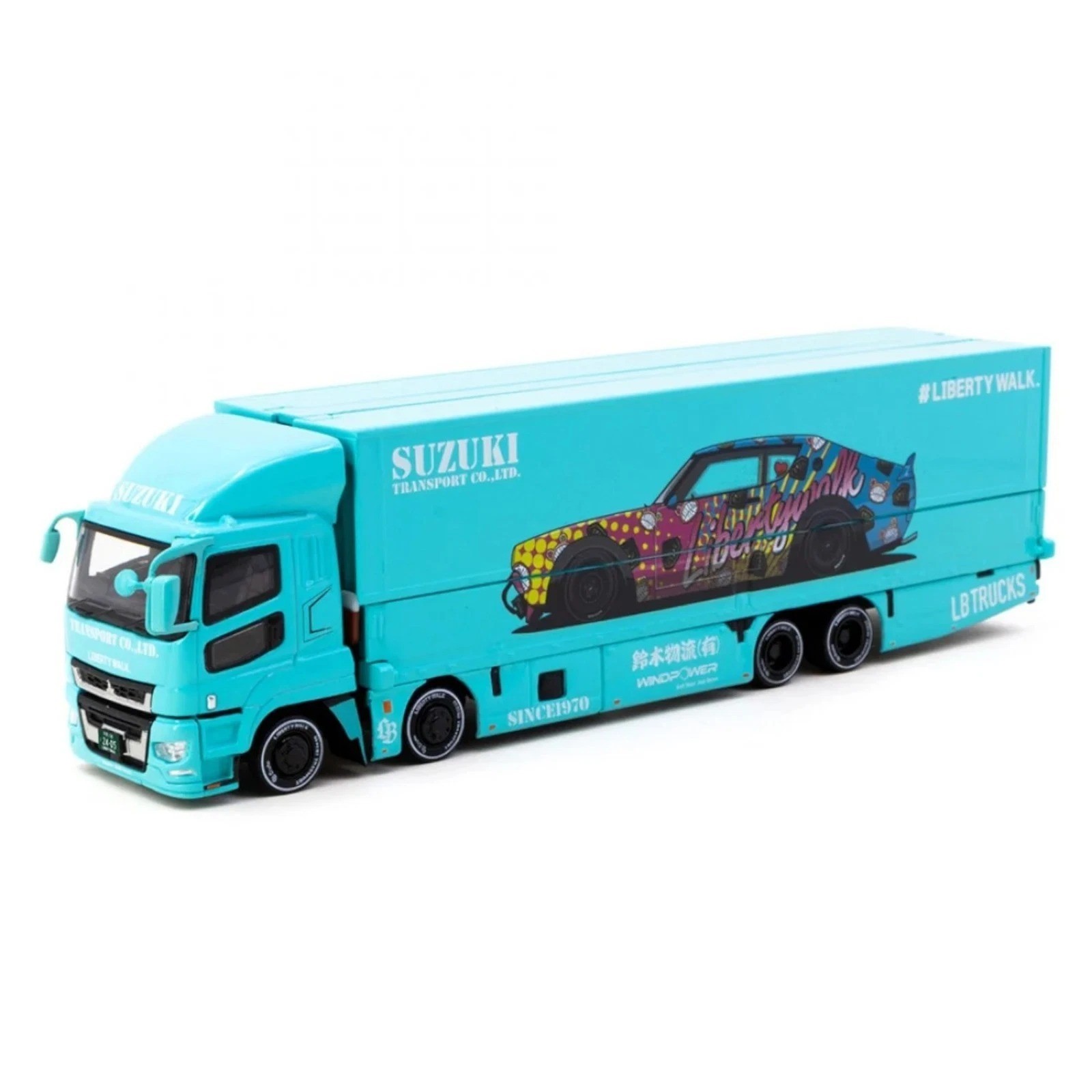 TARMAC T64T-TL001-LBS 1/64 Mitsubishi Fuso super great LB-TRUCKS 79