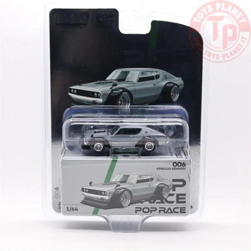 1/64 NISSAN Skyline KPGC110 Kenmeri - CHASE CAR POP RACE 006CHASE POP RACE