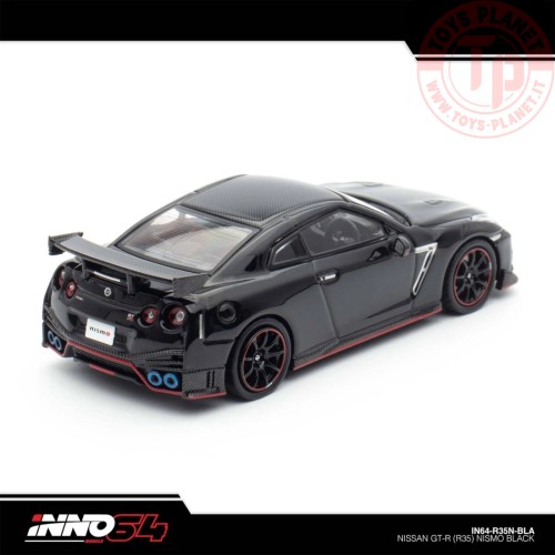 1/64 NISSAN GT-R (R35) NISMO Nero IN64-R35N-BLA INNO MODELS