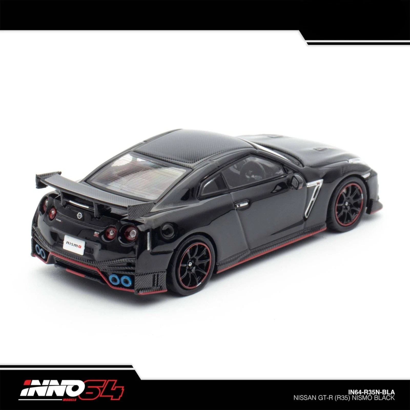 IN64-R35N-BLA 1/64 NISSAN GT-R (R35) NISMO Nero 22,90 € INNO MODELS