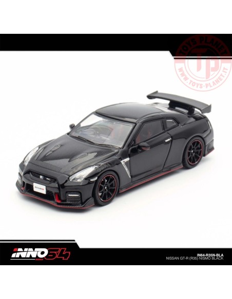 1/64 NISSAN GT-R (R35) NISMO Nero IN64-R35N-BLA INNO MODELS