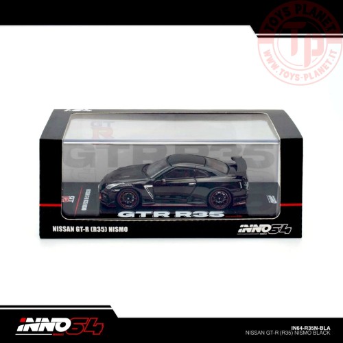 1/64 NISSAN GT-R (R35) NISMO Nero IN64-R35N-BLA INNO MODELS