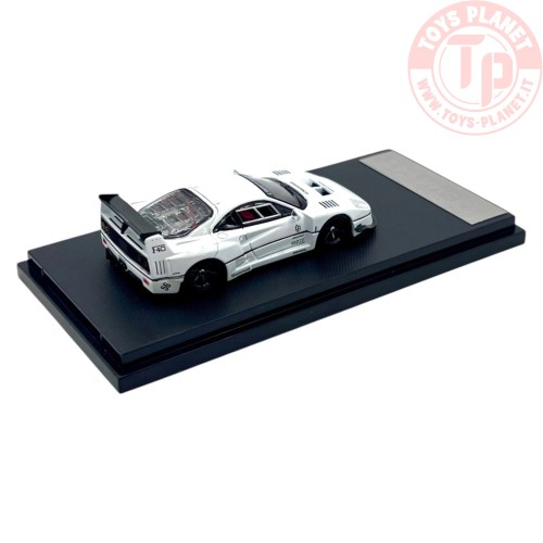 1/64 FERRARI F40 LBWK WHITE STW170 STREET WARRIOR
