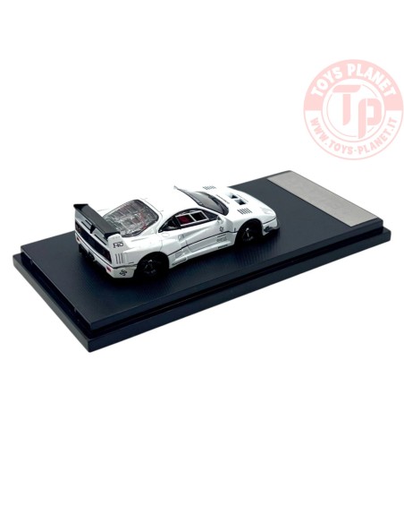 1/64 FERRARI F40 LBWK WHITE STW170 STREET WARRIOR