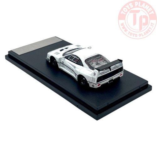 1/64 FERRARI F40 LBWK WHITE STW170 STREET WARRIOR