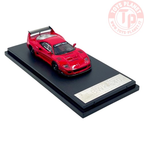 1/64 Ferrari F40 LBWK rosso STW171 STREET WARRIOR