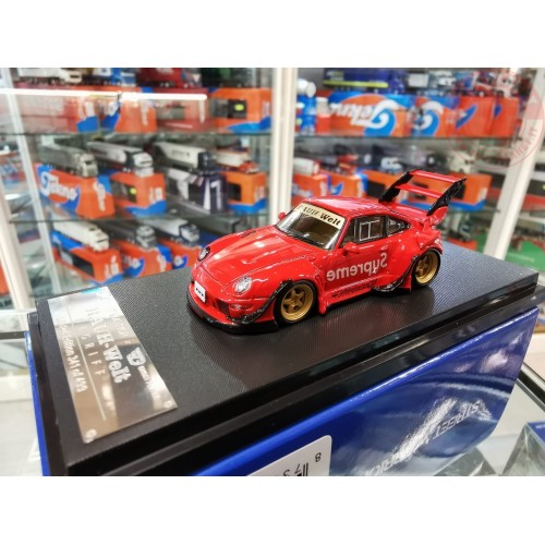 1/64 Porsche rwb 993 Supreme Red STW013B STREET WARRIOR