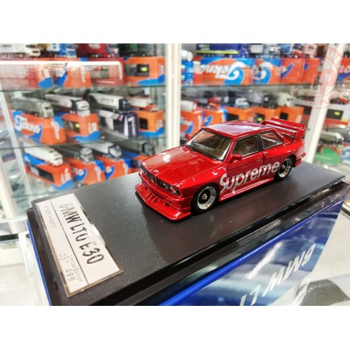 1/64 BMW E30 Supreme Rosso STW129 STREET WARRIOR