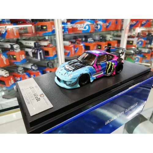 1/64 Porsche 993 RWB MONSTER STW029 STREET WARRIOR