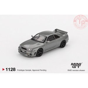 1:64 NISSAN GTR (R33) NISMO BCNR33 CRS DARK METAL GRAY 1993 MGT01128-R Mini Gt