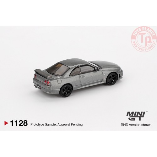 1:64 NISSAN GTR (R33) NISMO BCNR33 CRS DARK METAL GRAY 1993 MGT01128-R Mini Gt