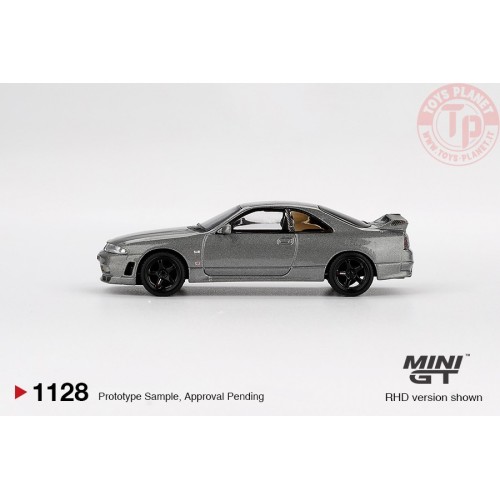 1:64 NISSAN GTR (R33) NISMO BCNR33 CRS DARK METAL GRAY 1993 MGT01128-R Mini Gt