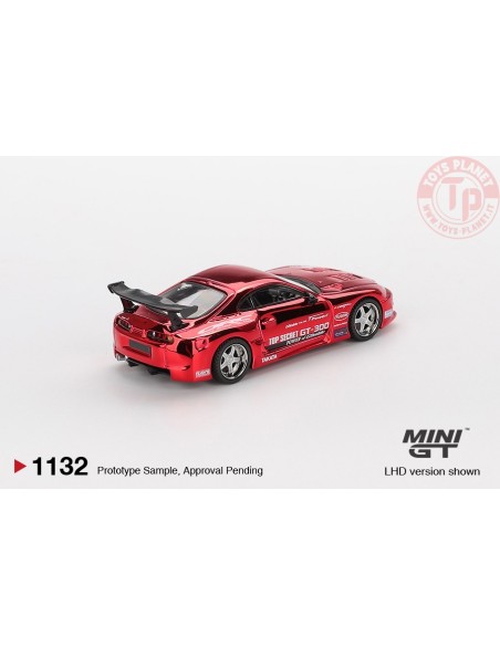1:64 TOYOTA SUPRA (A80) TOP SECRET GT-300 RED CHROME 2014 MGT01132-L Mini Gt