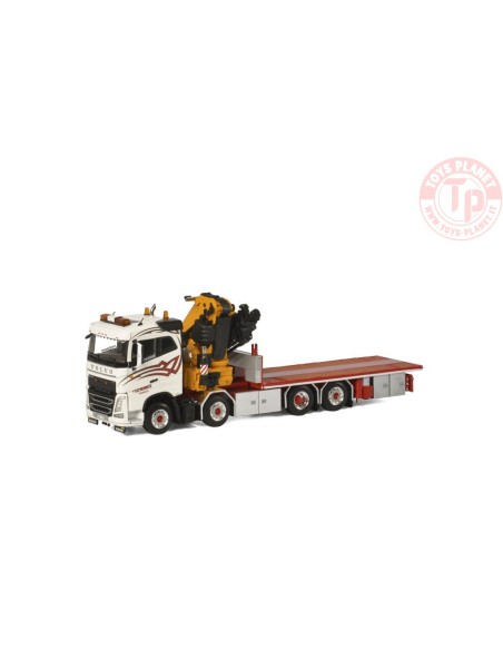 VOLVO FH4 SLEEPERCAB 8x2 RIGED TRUCK WITH FASSI 1100 Tommy's Kranbilar WSI 01-1912 WSI MODELS