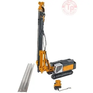 RTG Pile Drive RG21T with Hydraulic Vibrator BYMO MODELLE 25028 BYMO MODELLE