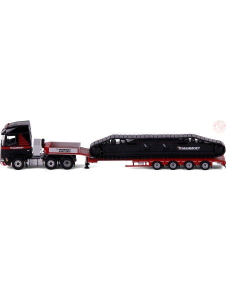 Mammoet DAF XG 6x2 with 4 axle Faymonville lowloader + crawler CAVALLINO 410326 MAMMOET Mammoet DAF XG 6x2 with 4 axle Faymonville lowloader + crawler CAVALLINO 410326 MAMMOET