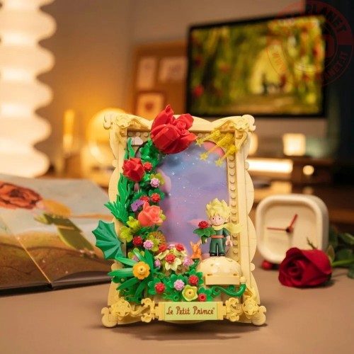 il Piccolo Principe La Rosa - Ritratto 3D PAN86313EN PANTASY
