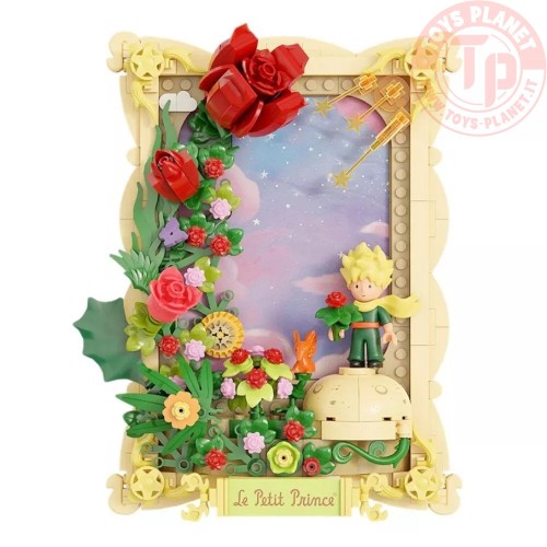 il Piccolo Principe La Rosa - Ritratto 3D PAN86313EN PANTASY