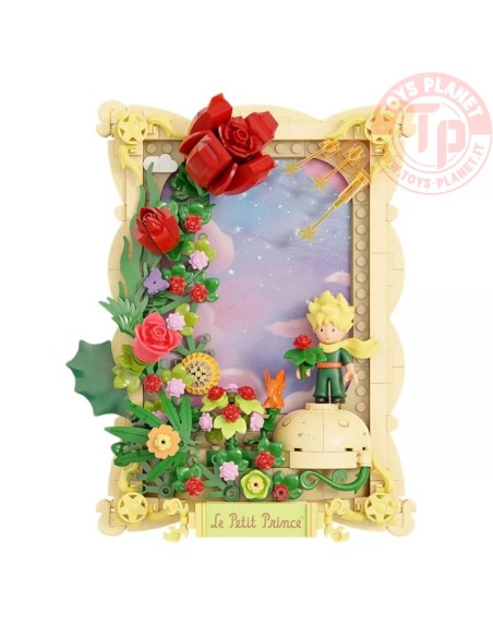 il Piccolo Principe La Rosa - Ritratto 3D PAN86313EN PANTASY