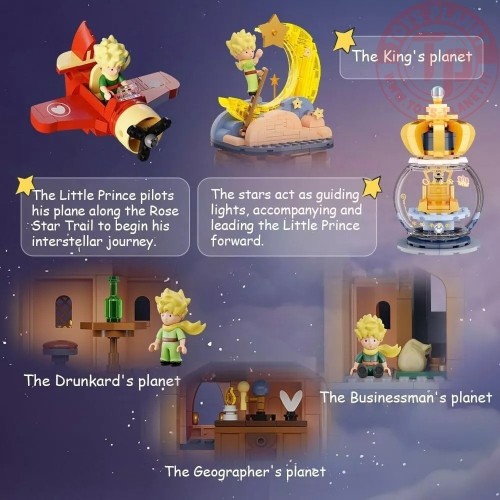 il Piccolo Principe Starry Castle PAN86326 PANTASY