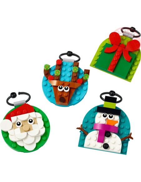 Selezione di decorazioni natalizie LEGO 40744 LEGO