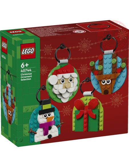 Selezione di decorazioni natalizie LEGO 40744 LEGO