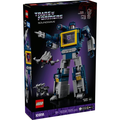 Transformers: Soundwave LEGO ADULTS 10358 LEGO