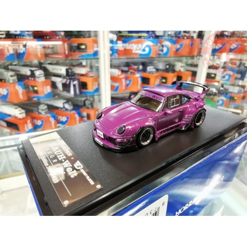 1/64 Porsche rwb 993 matte purple STW019 STREET WARRIOR