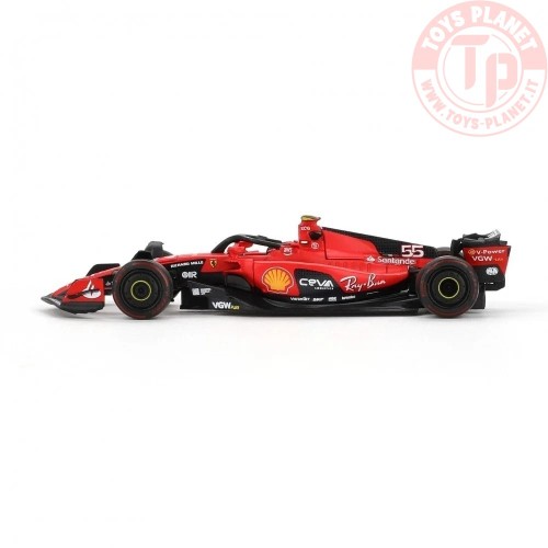 1:64 Ferrari SF23 N55 C. Sainz 2023 Bahrain GP F1 BBRFER64015 BBR MODELS 1:64