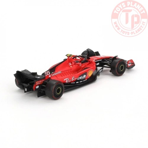 1:64 Ferrari SF23 N55 C. Sainz 2023 Bahrain GP F1 BBRFER64015 BBR MODELS 1:64