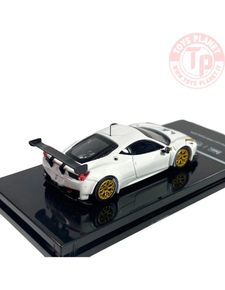 1/64 Ferrari 458 Italia GT3 White T64R-074-WH TARMAC WORKS
