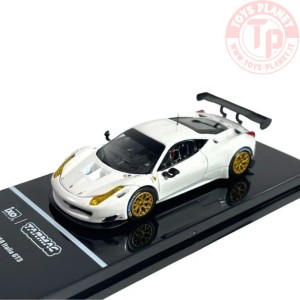1/64 Ferrari 458 Italia GT3 White T64R-074-WH TARMAC WORKS