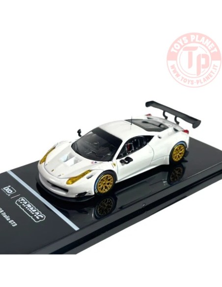 1/64 Ferrari 458 Italia GT3 White T64R-074-WH TARMAC WORKS